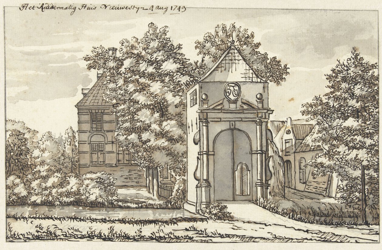 La Casa Nobiliare di Nieuwestijn da Jacob van Liender