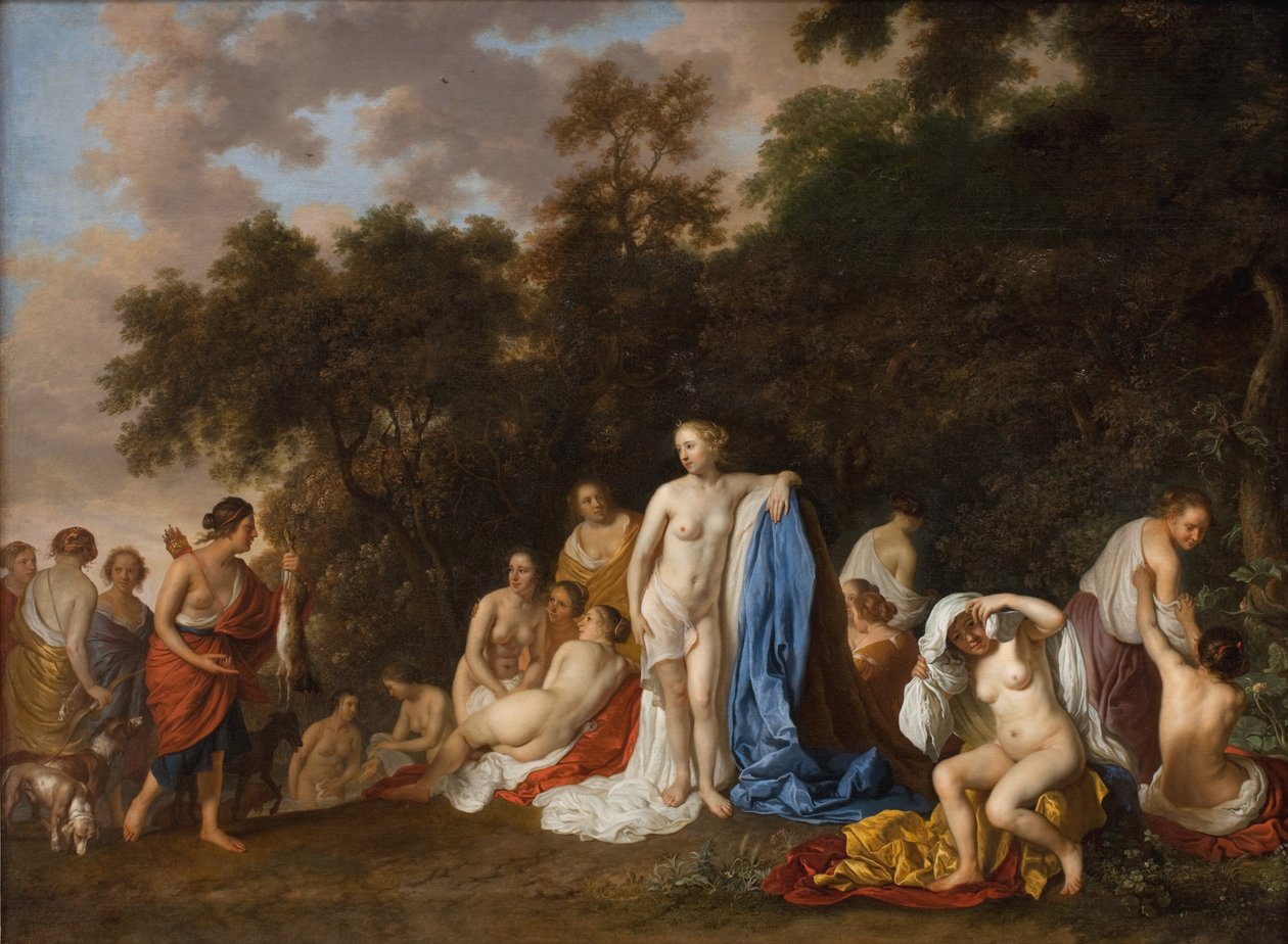 Diana e le sue ninfe da Jacob van Loo