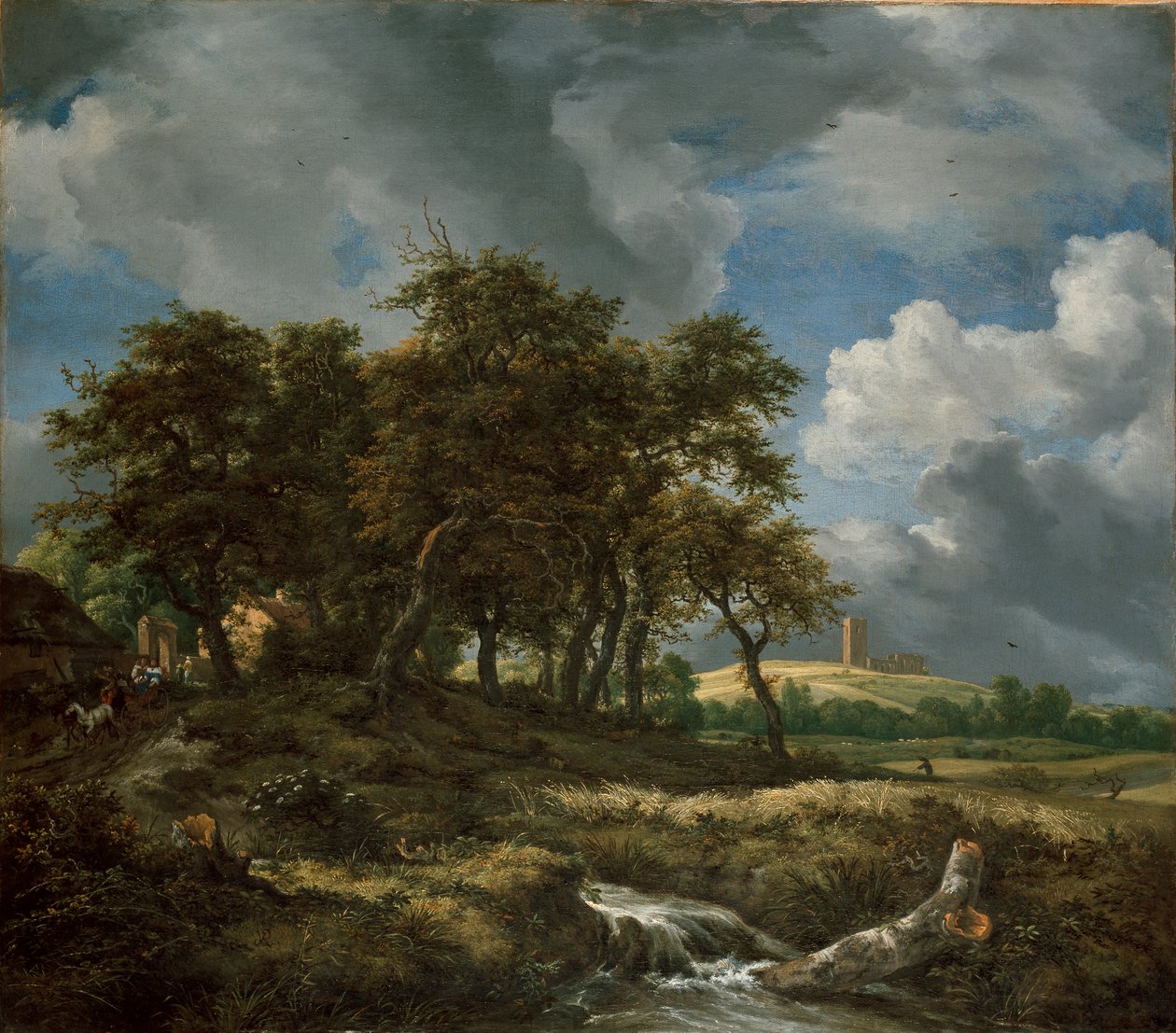 Paesaggio vicino a Muiderberg, primi anni 1650 da Jacob van Ruisdael