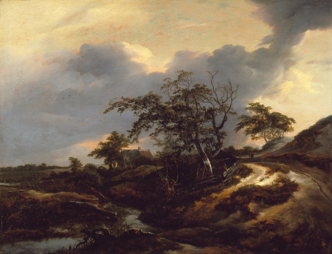 Paesaggio con dune da Jacob van Ruisdael