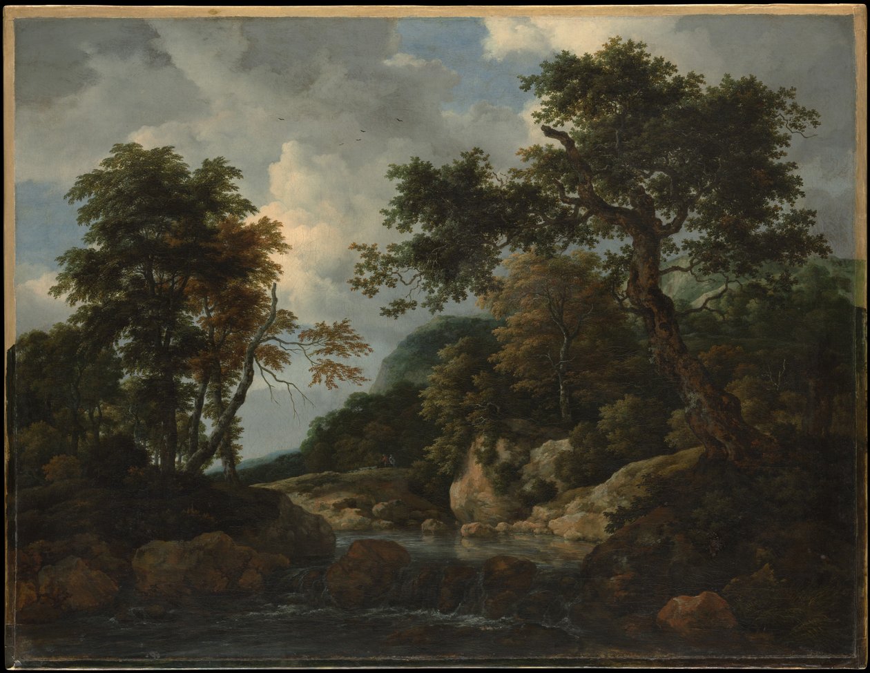 Il ruscello nel bosco da Jacob van Ruisdael