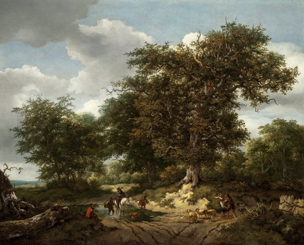 La grande quercia da Jacob van Ruisdael