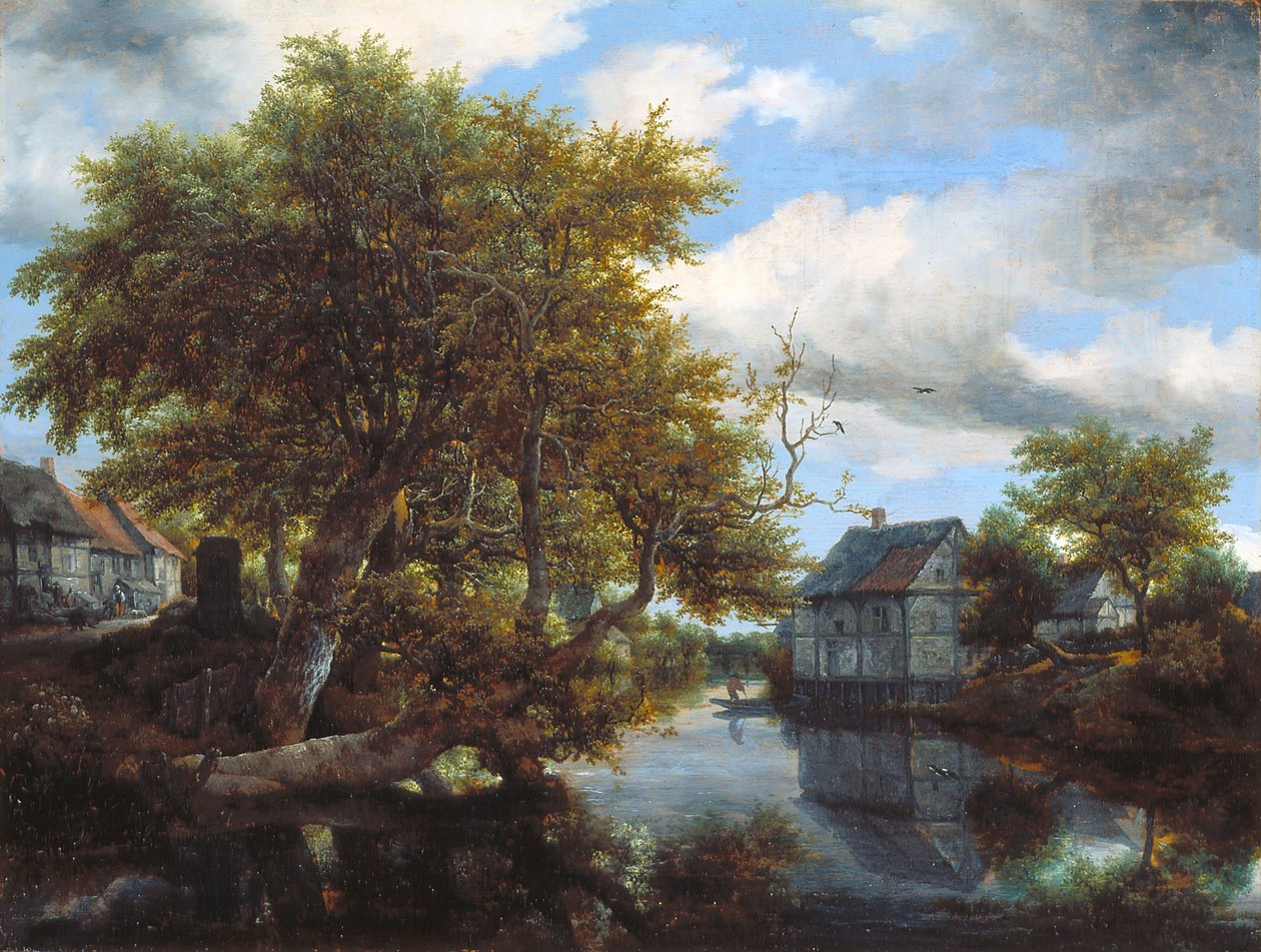 Il grande stagno da Jacob van Ruisdael