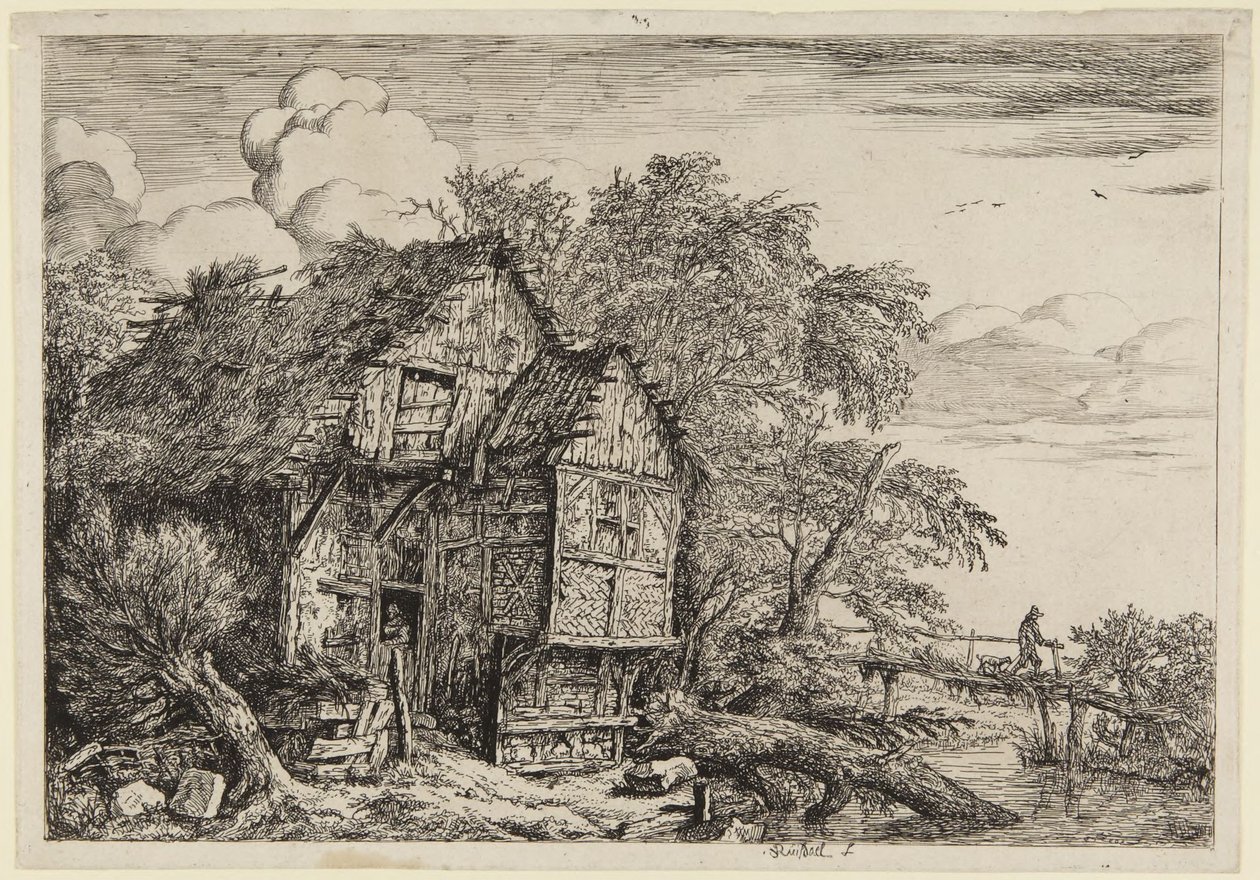 Il ponticello da Jacob van Ruisdael