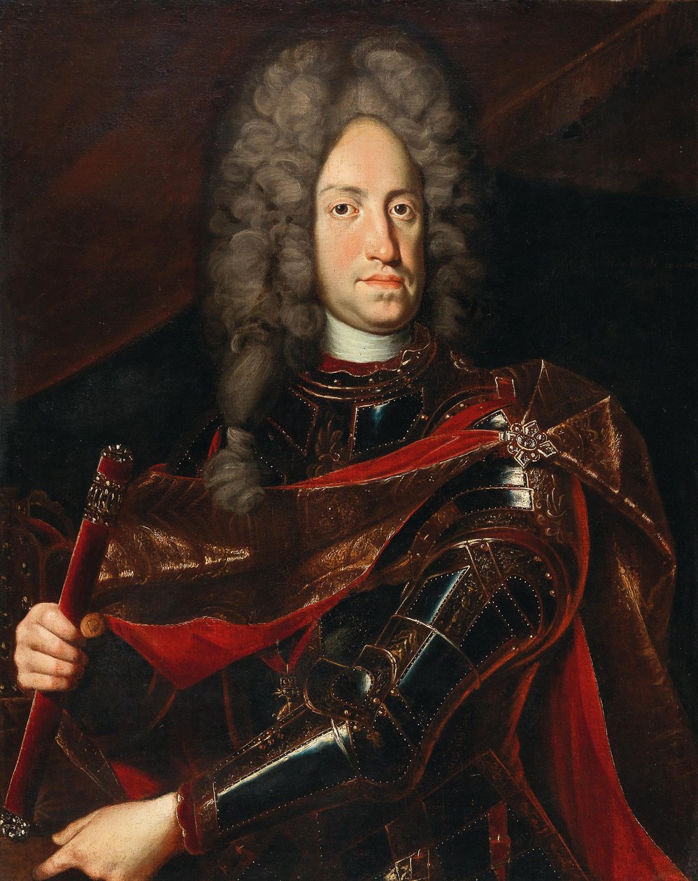 Ritratto di Carlo VI 1685-1740, Sacro Romano Imperatore da Jacob van Schuppen