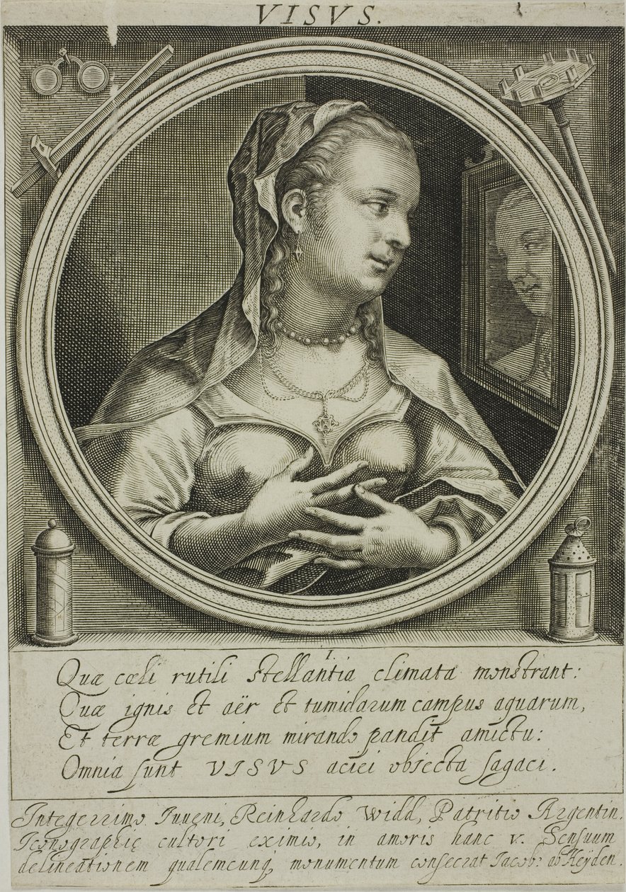 La vista, piatto unico de I cinque sensi da Jacob van der Heyden