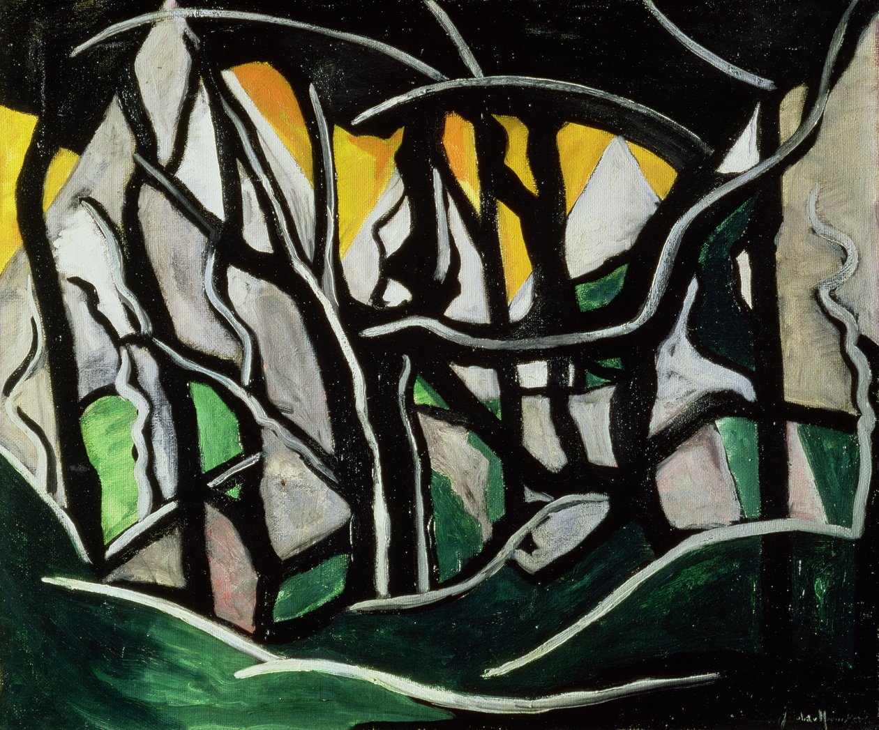 Paesaggio, 1915 da Jacoba Berendina van Heemskerck van Beest