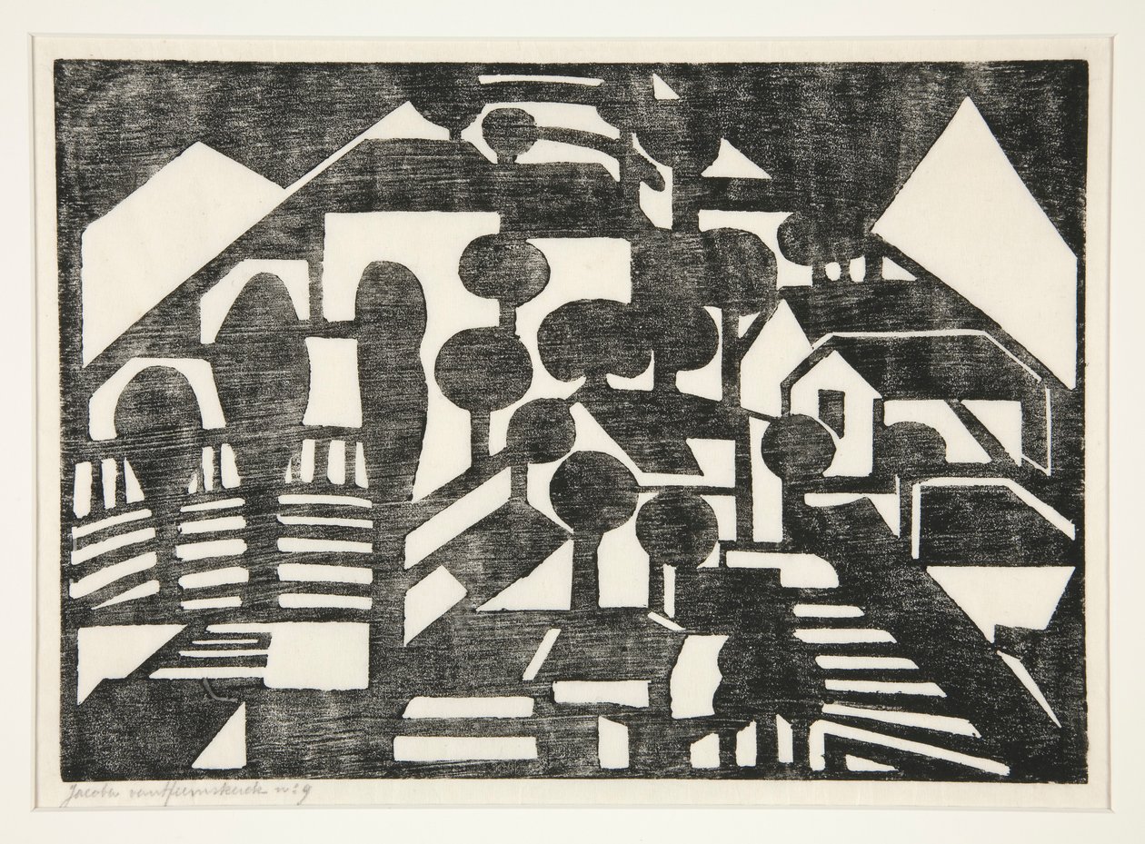 Il villaggio da Jacoba van Heemskerck van Beest