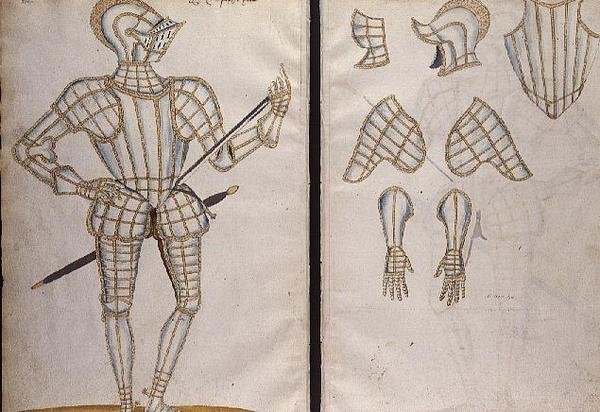 Armatura per Sir Christopher Hatton, 1589 da Jacobe Halder