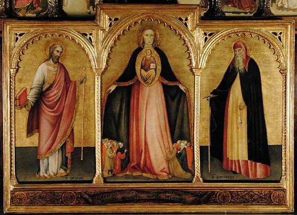 Vergine e Bambino con San Giacomo il Maggiore e Sant