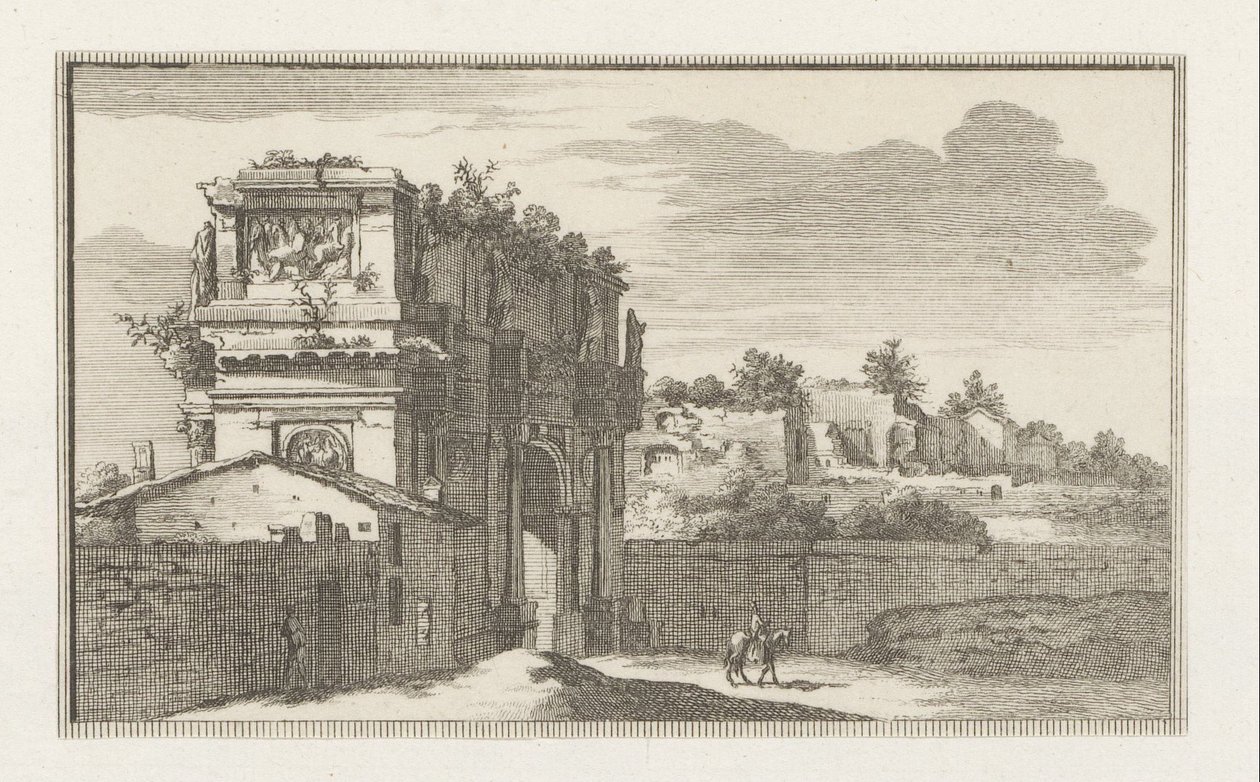 Arco di Costantino a Roma da Jacobus Baptist