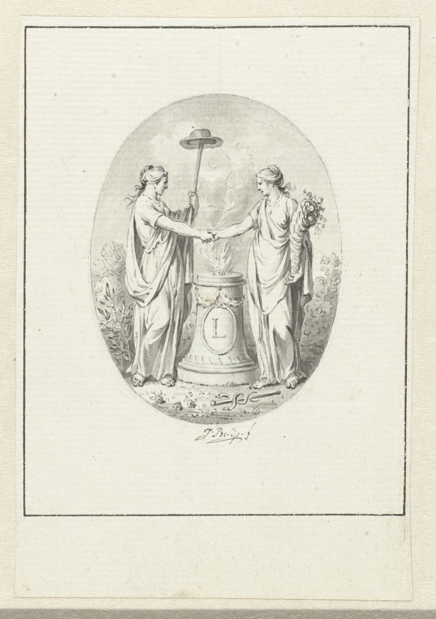 Rappresentazione allegorica della Libertà da Jacobus Buys