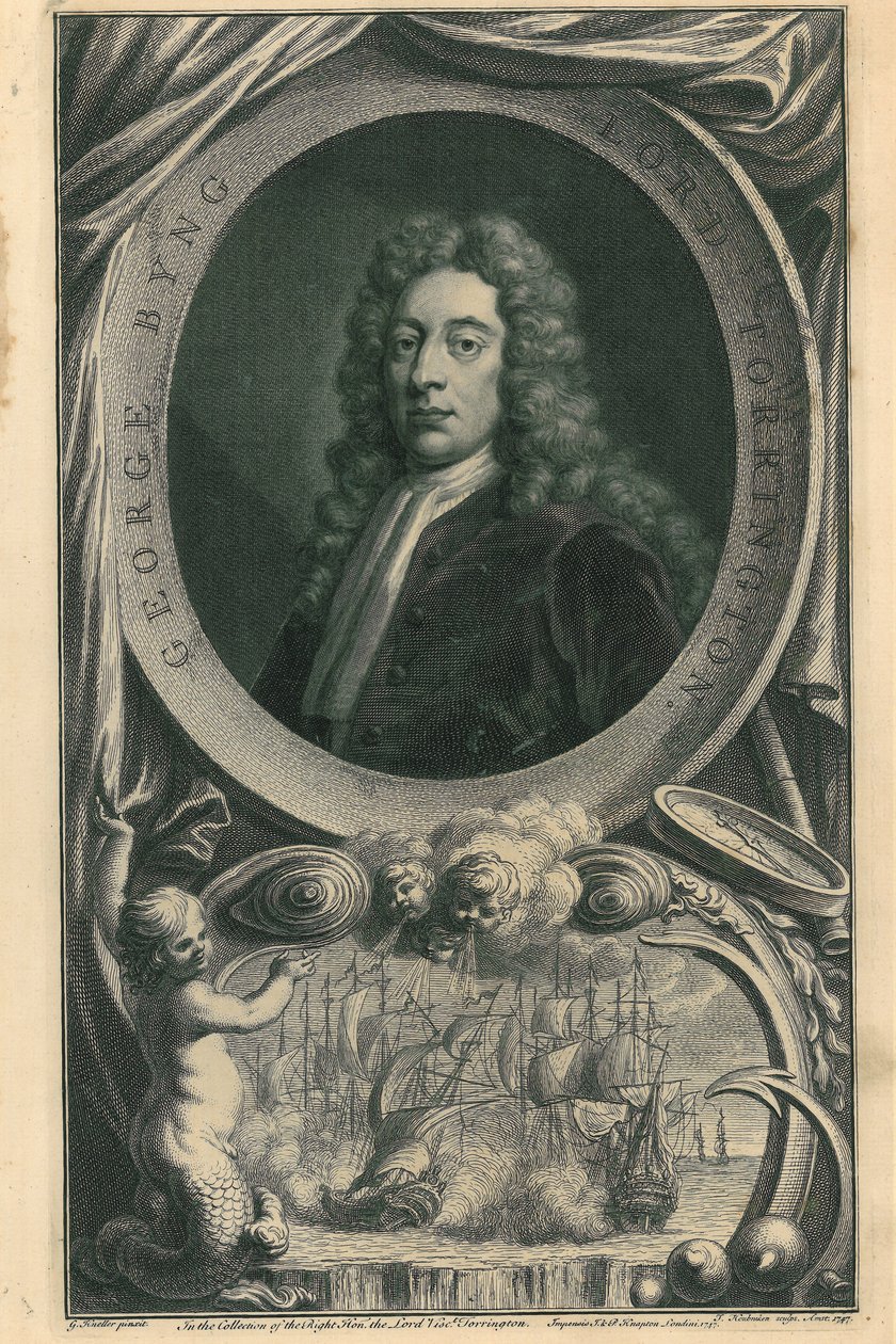 Lord Torrington da Jacobus Houbracken