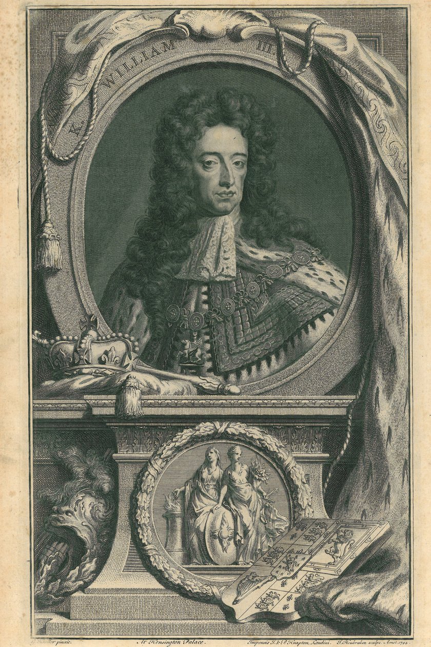 Guglielmo III da Jacobus Houbracken