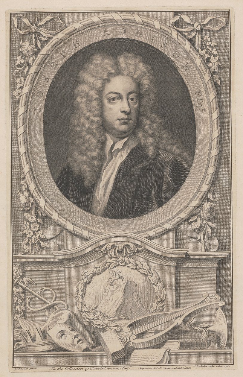 Joseph Addison, Esquire da Jacobus Houbraken