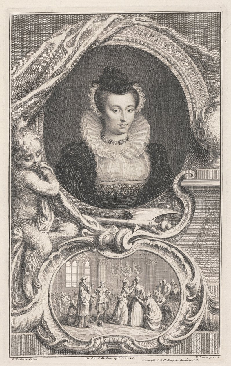 Maria Stuarda, regina di Scozia da Jacobus Houbraken