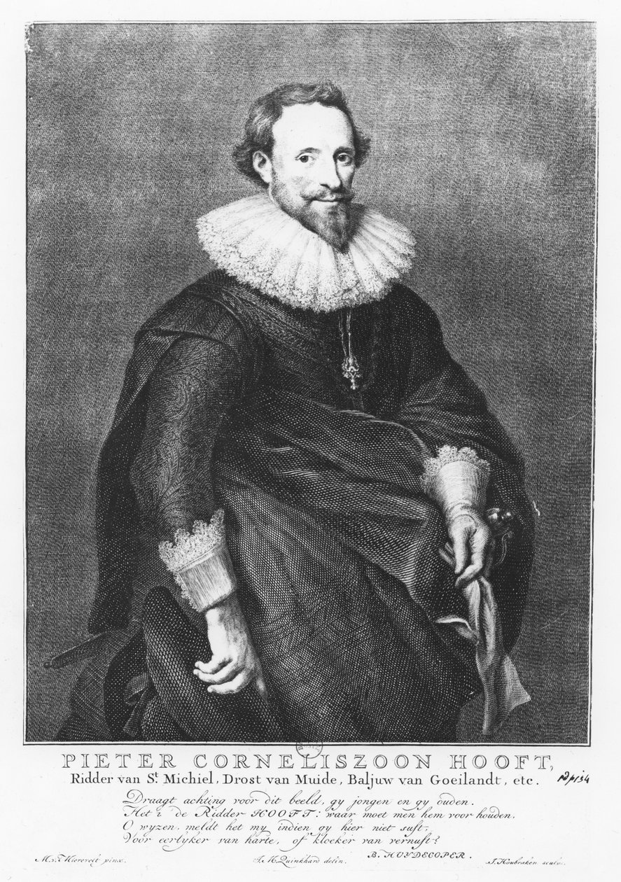 Pieter Corneliszoon Hooft da Jacobus Houbraken