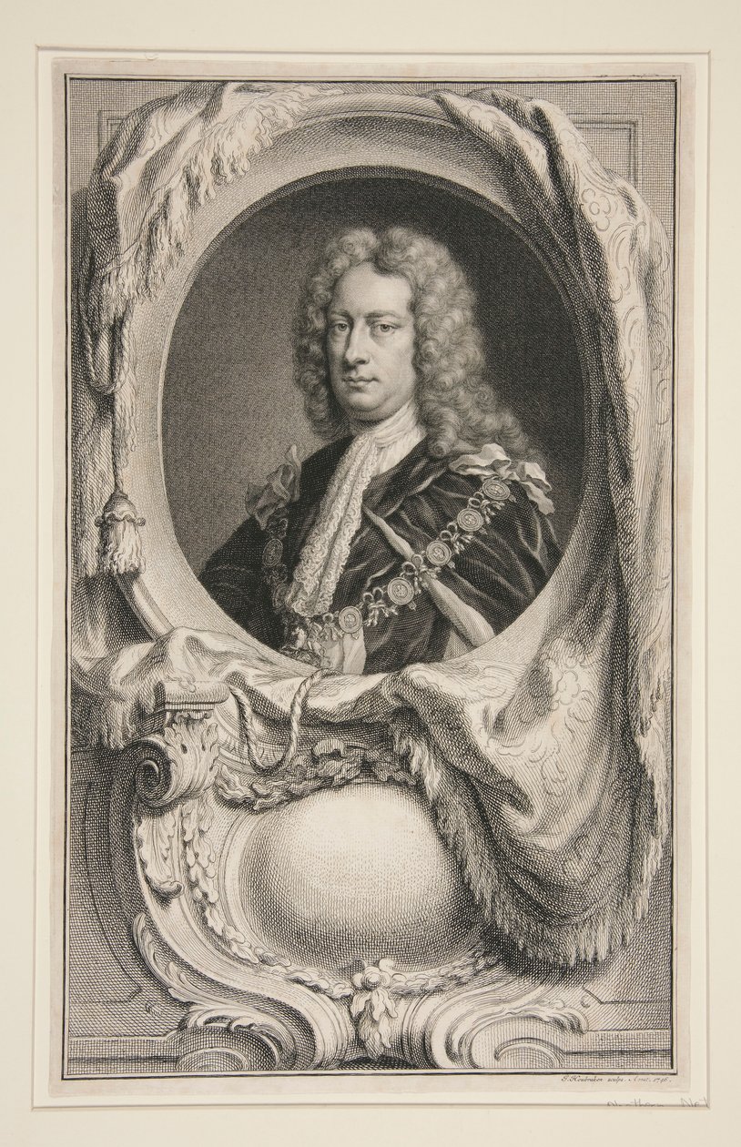 Ritratto da Jacobus Houbraken