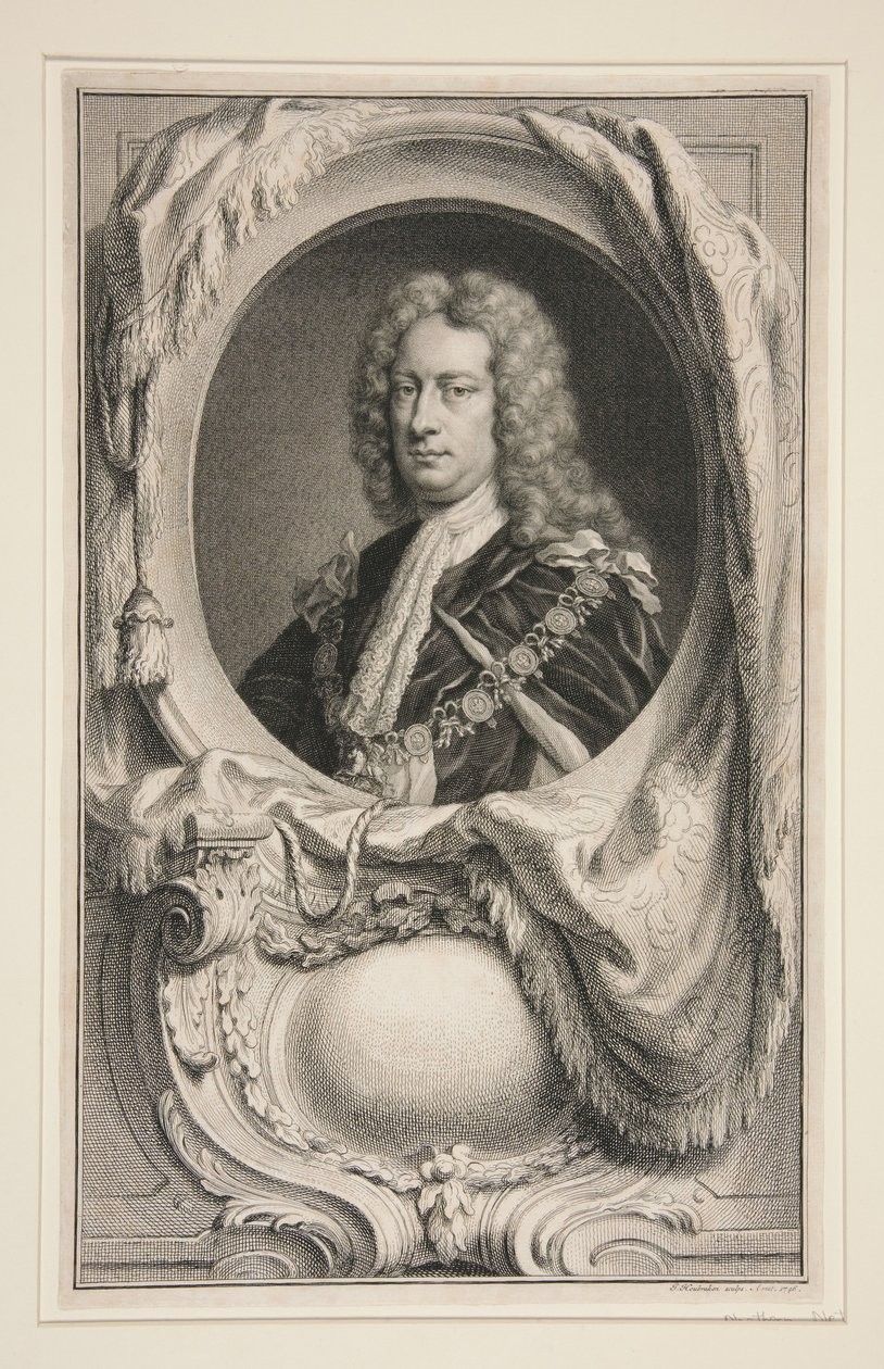 Ritratto da Jacobus Houbraken
