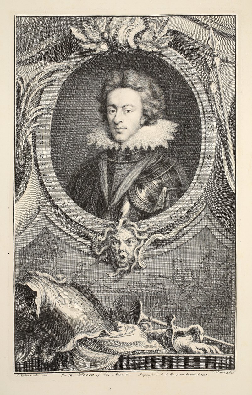 Ritratto di Henry, Principe di Galles, illustrazione da 