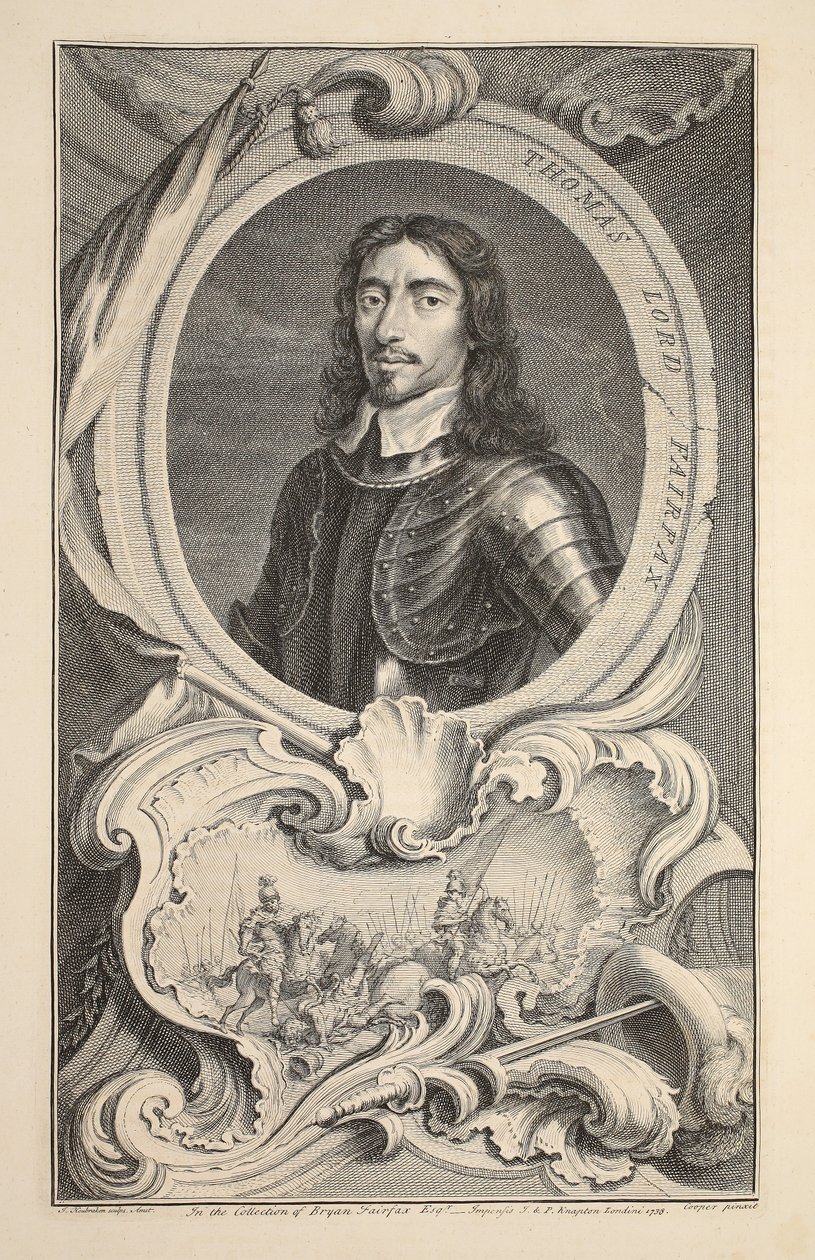 Ritratto di Thomas, Lord Fairfax, illustrazione da 