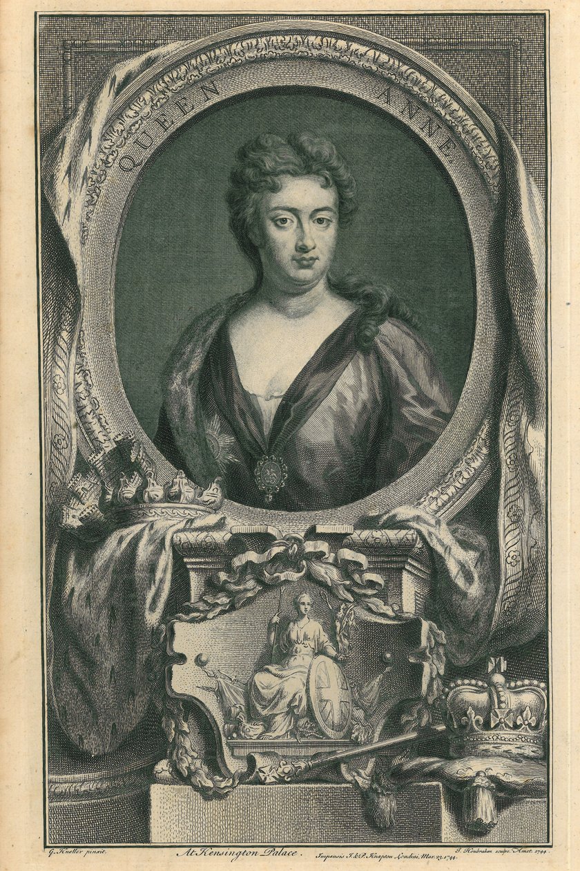 Regina Anna da Jacobus Houbraken