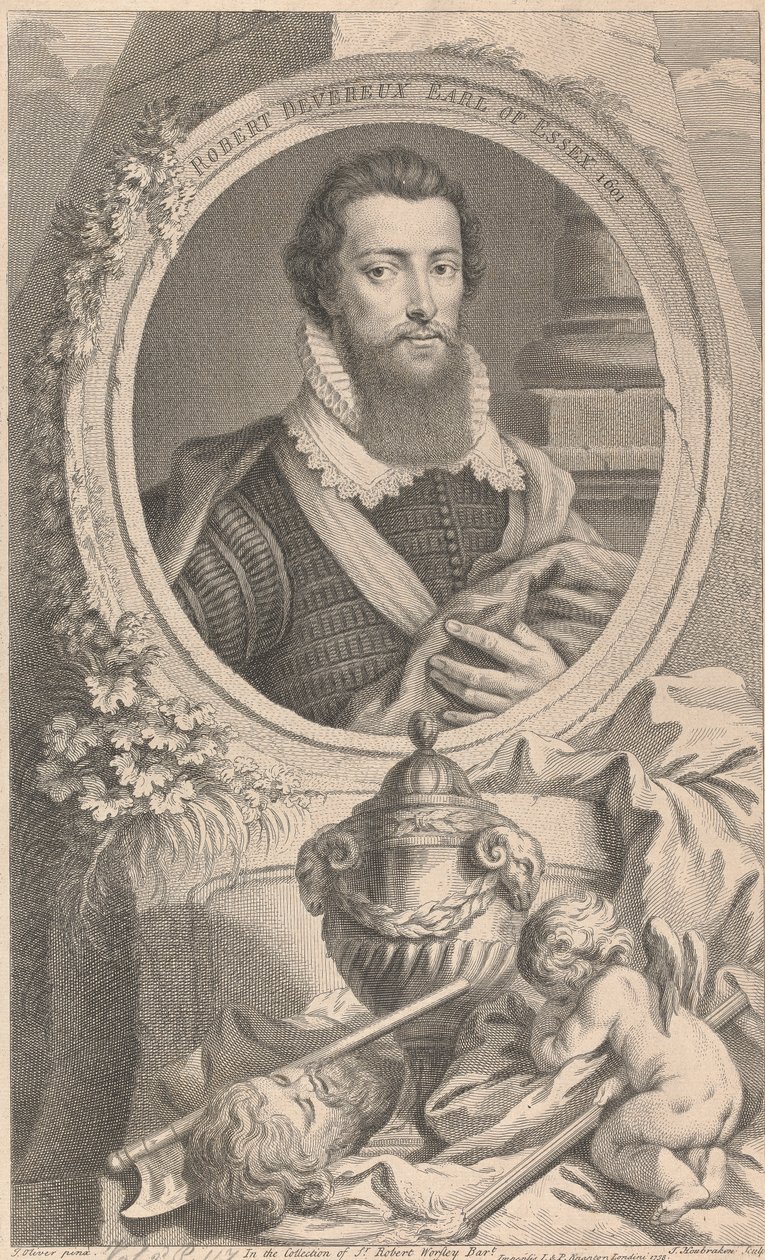 Robert Devareux, 2° conte di Essex da Jacobus Houbraken