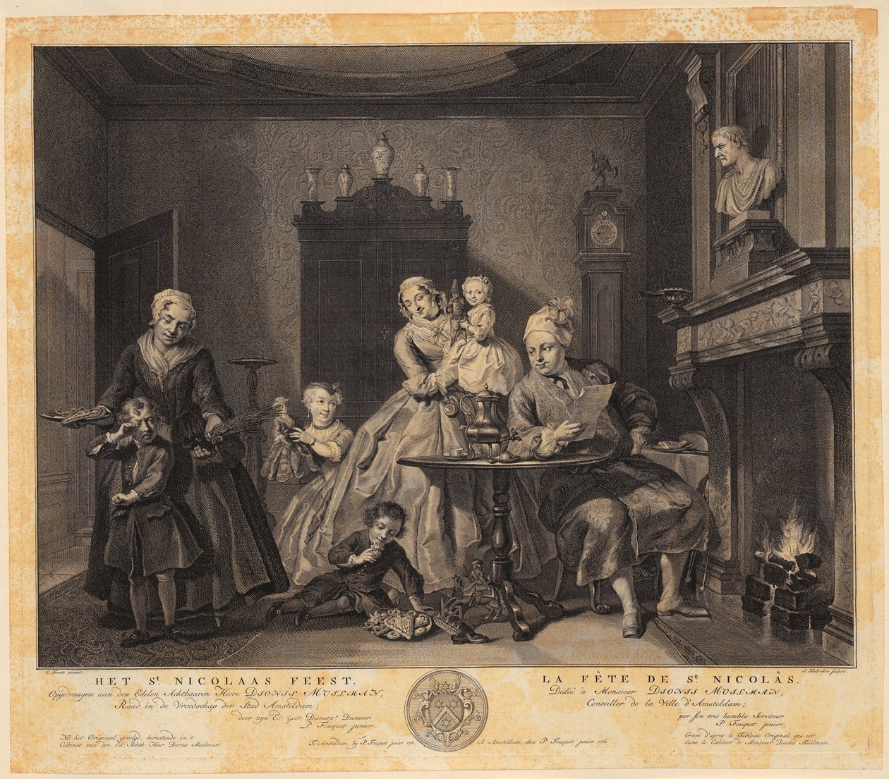 Festa di San Nicola da Jacobus Houbraken