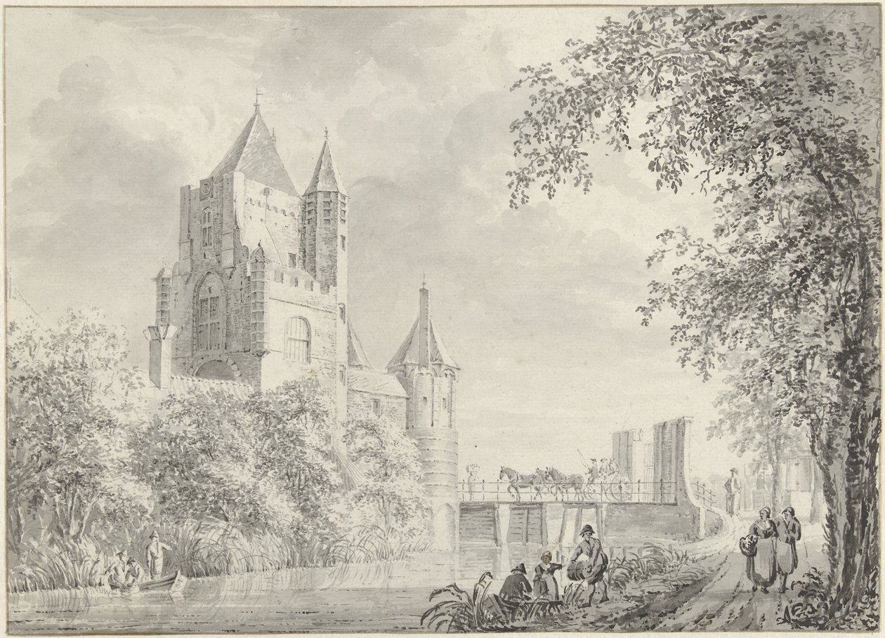 Porta della città da Jacobus Kops (attributed to)