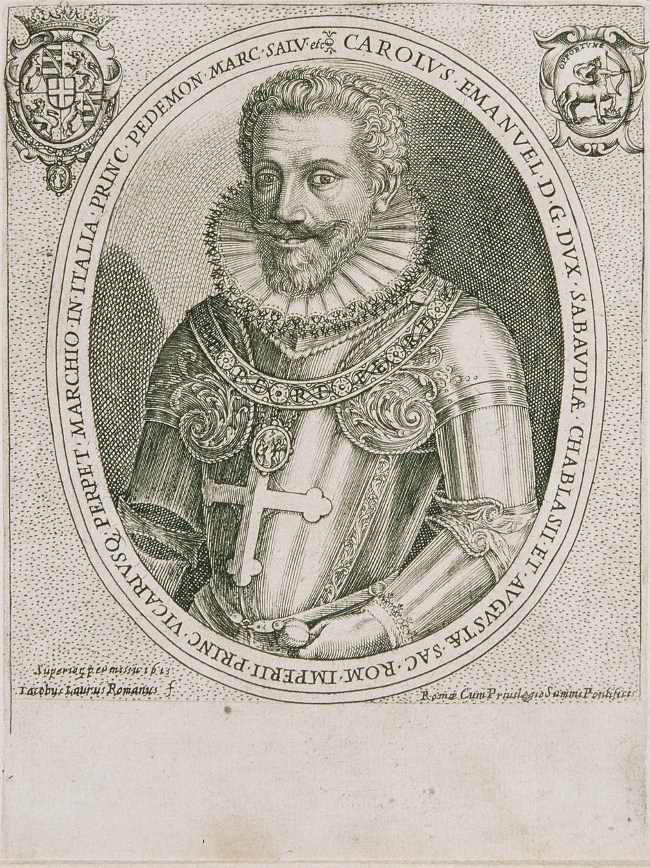 Carlo Emanuele I di Savoia da Jacobus Laurus
