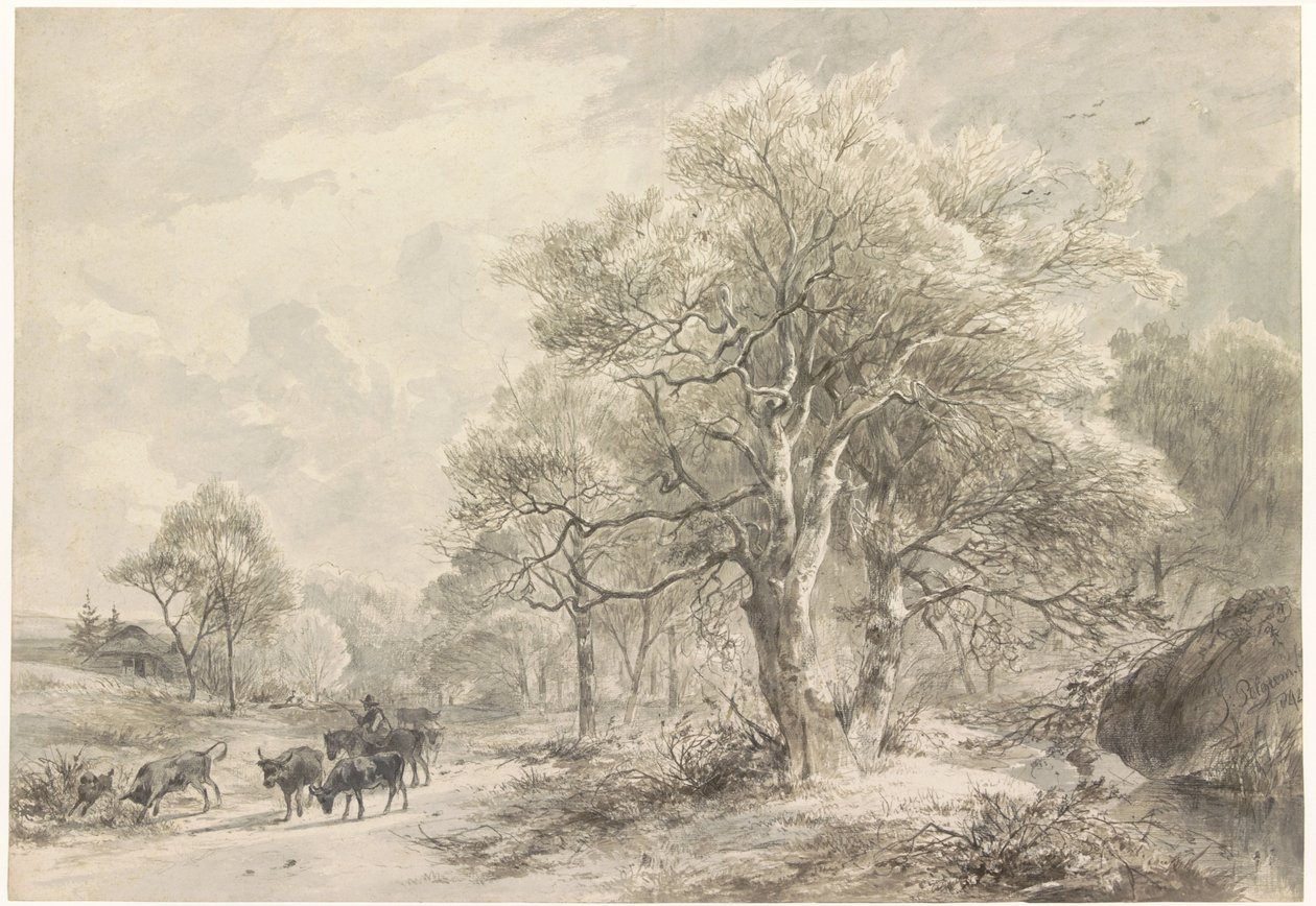 Paesaggio invernale da Jacobus Pelgrom