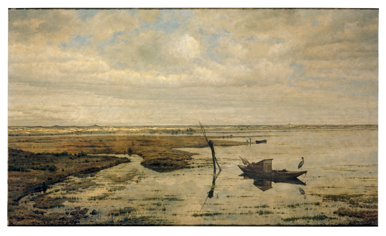Palude vicino a Putte da Jacobus Vrel or Frel