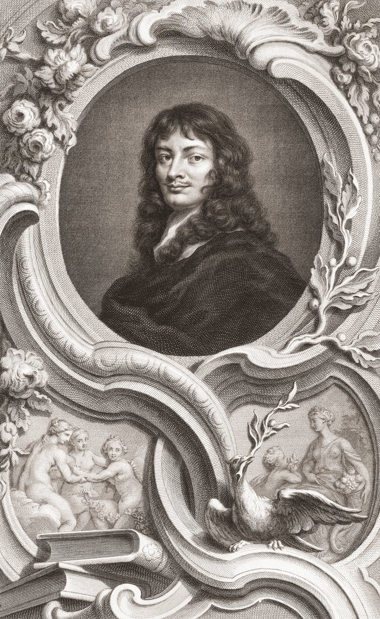Sir William Temple da Jacobus and Vertue George Houbraken