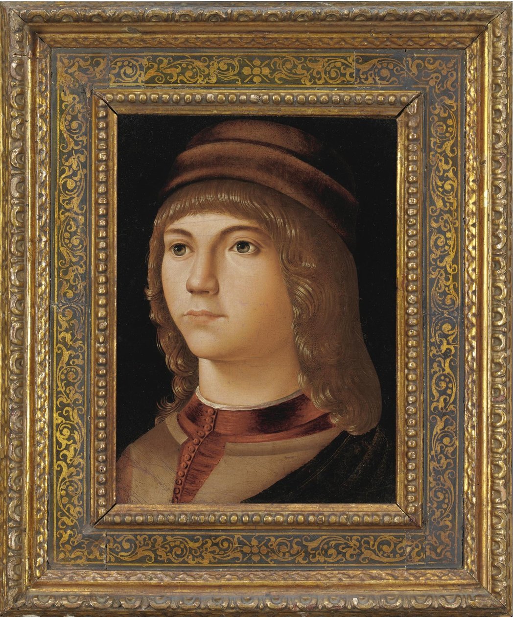 Ritratto di un giovane uomo da Jacometto Veneziano