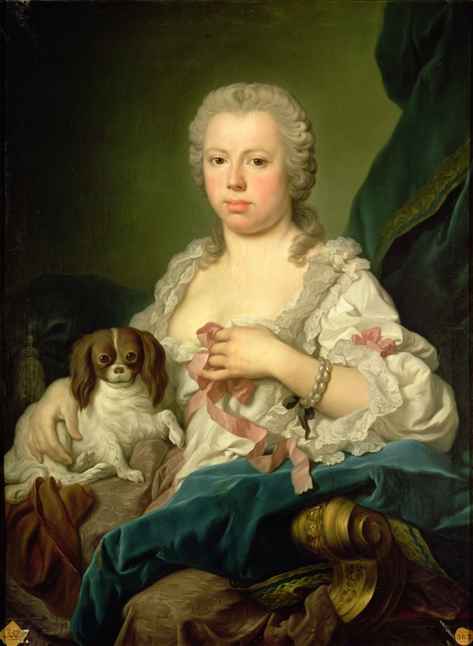 Maria-Barbara de Braganza (m.1758) da Jacopo Amigoni