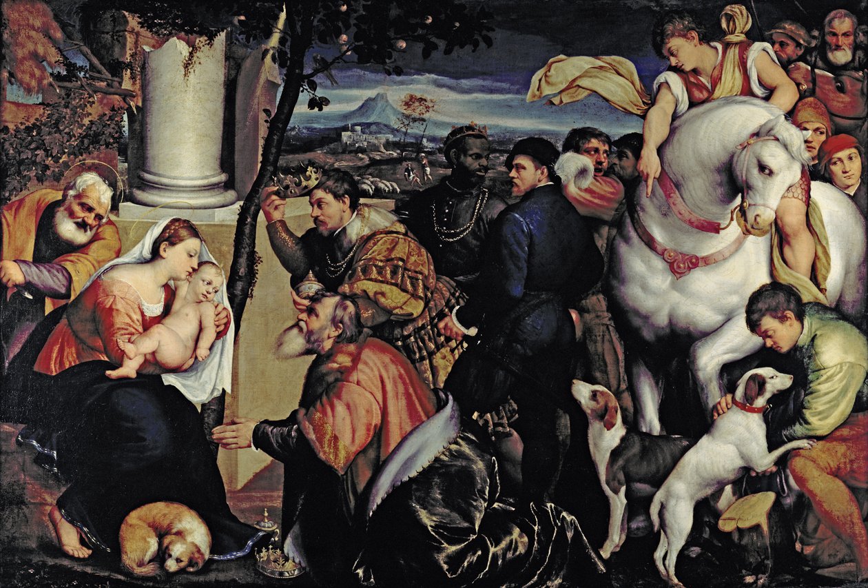 Adorazione dei Magi da Jacopo Bassano