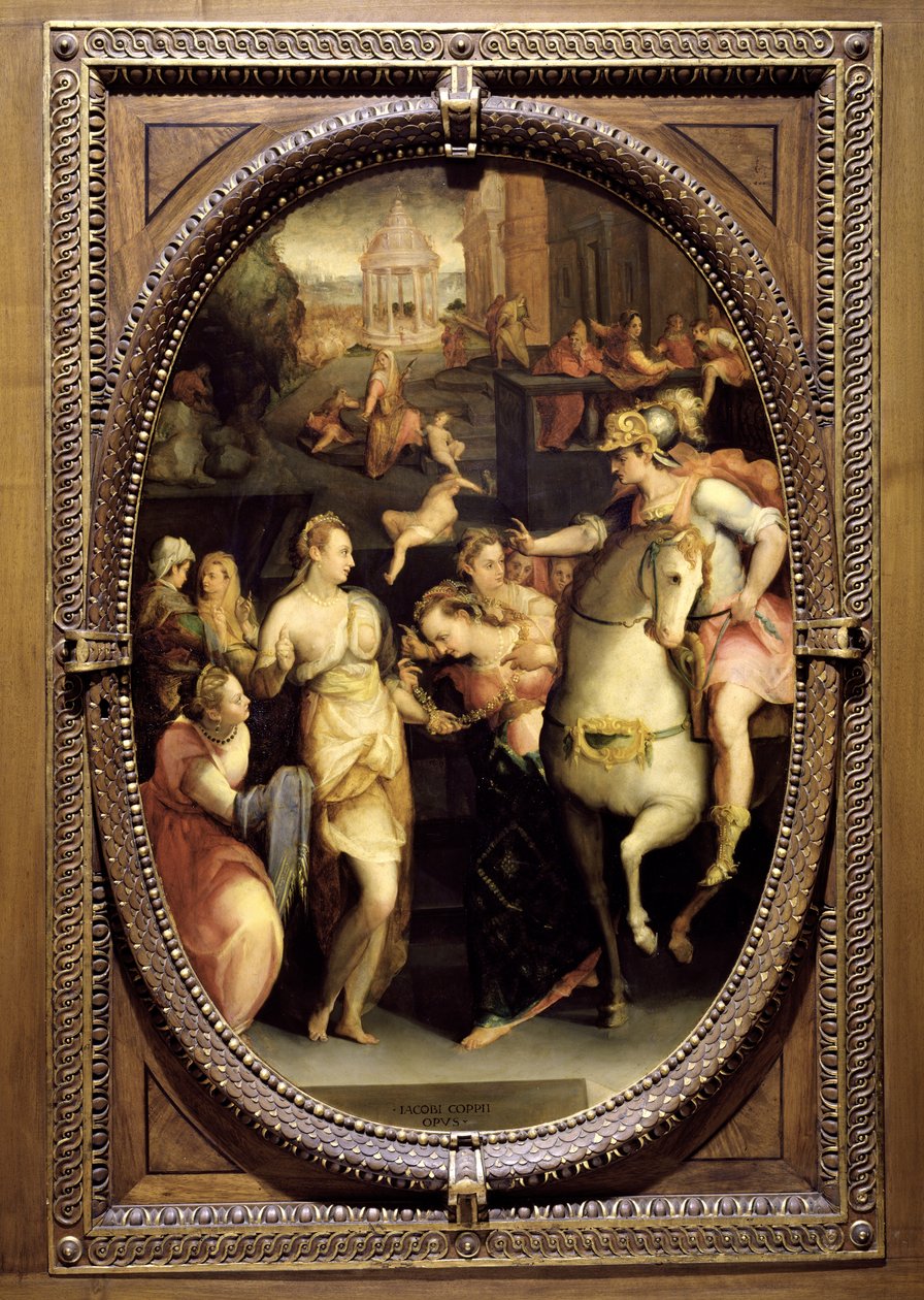 La famiglia di Dario davanti ad Alessandro Magno (356-323 a.C.) 1572 da Jacopo Coppi