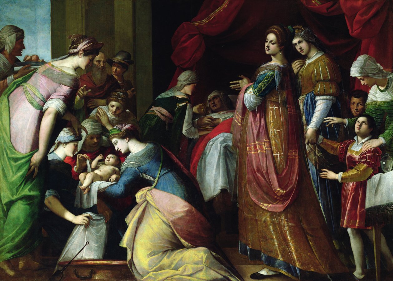 La nascita della Vergine da Jacopo Ligozzi