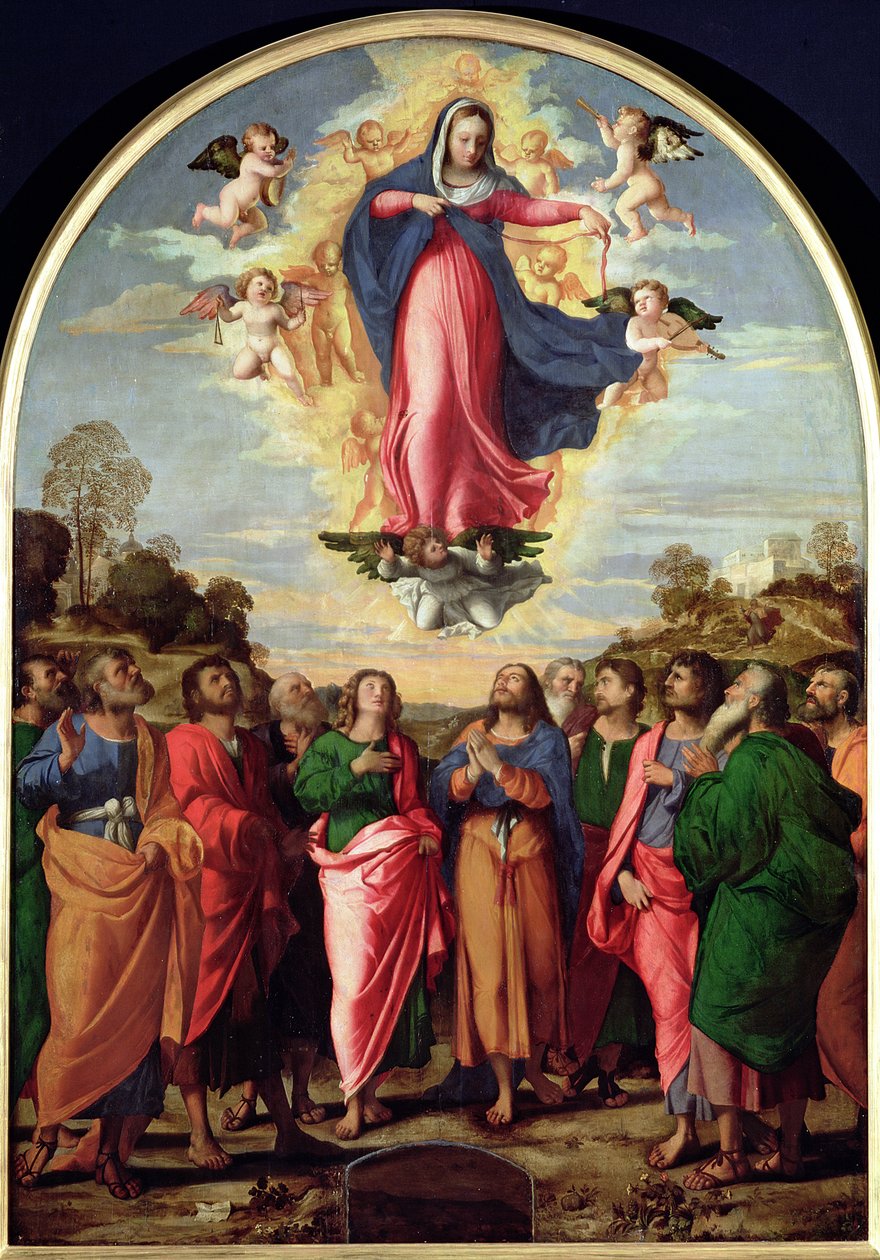 Assunzione della Vergine da Jacopo Palma
