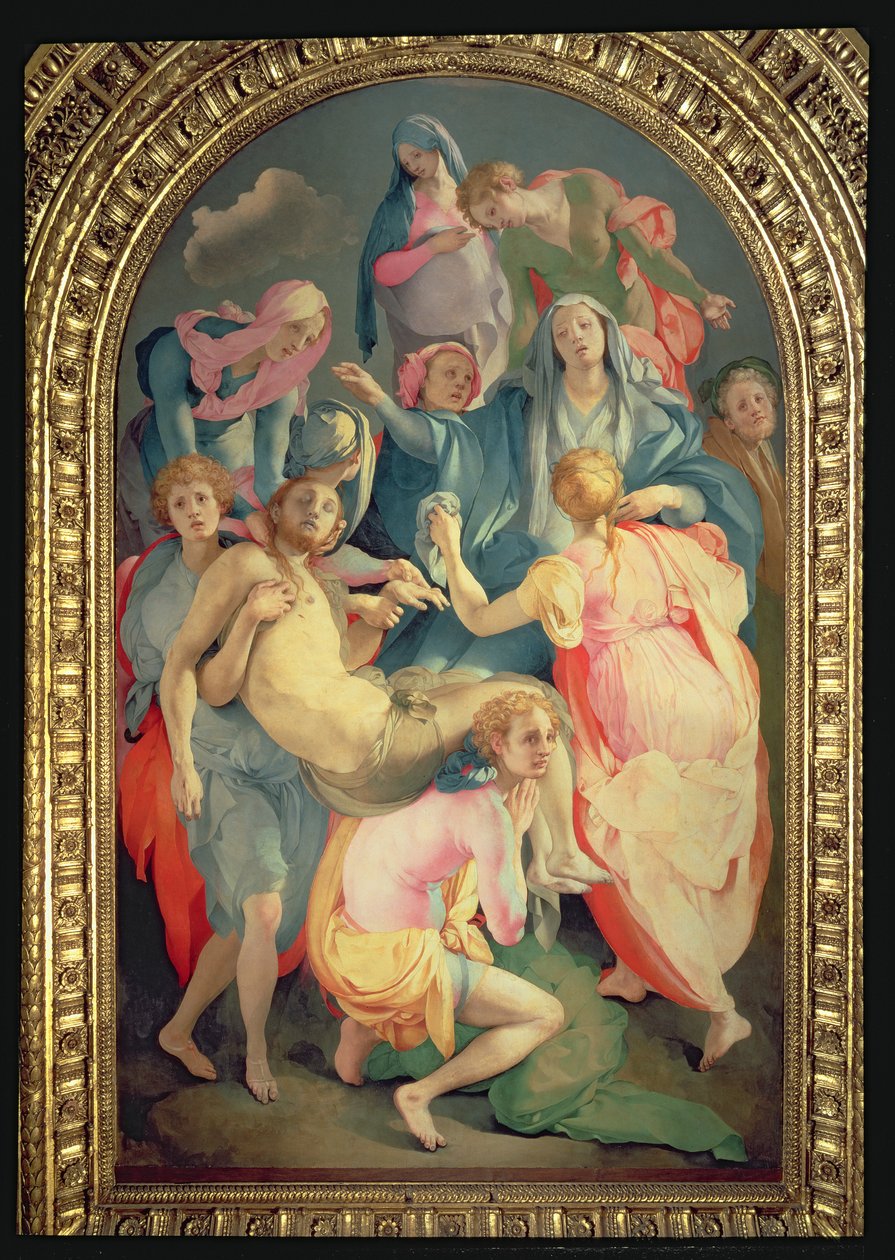La deposizione di Cristo, 1525-28 da Jacopo Pontormo