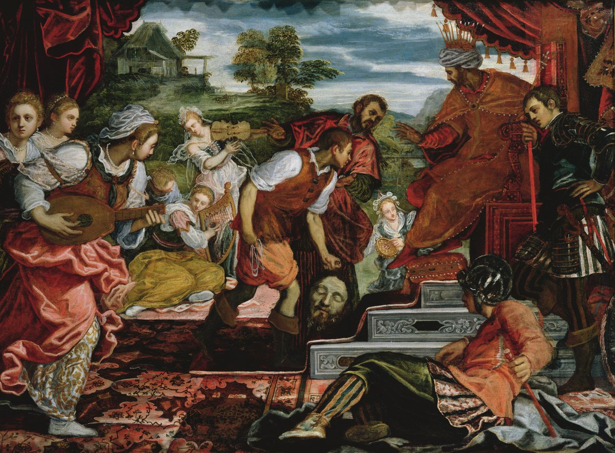 Davide e Golia da Jacopo Robusti Tintoretto