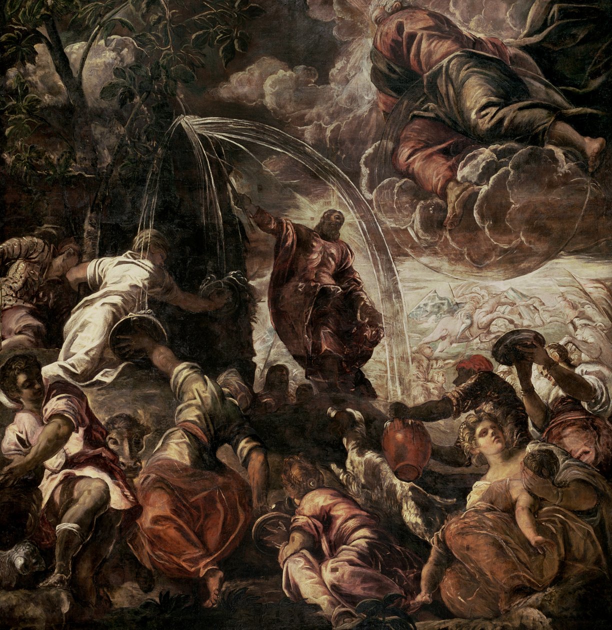 Mosè che colpisce l