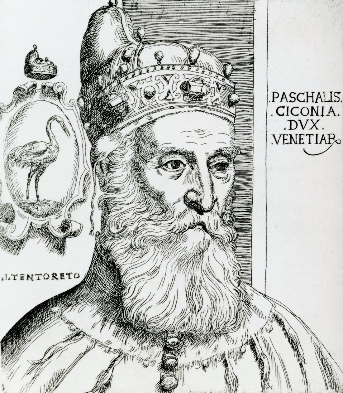 Pasquale Cicogna, Doge di Venezia (1585-1595) da Jacopo Robusti Tintoretto