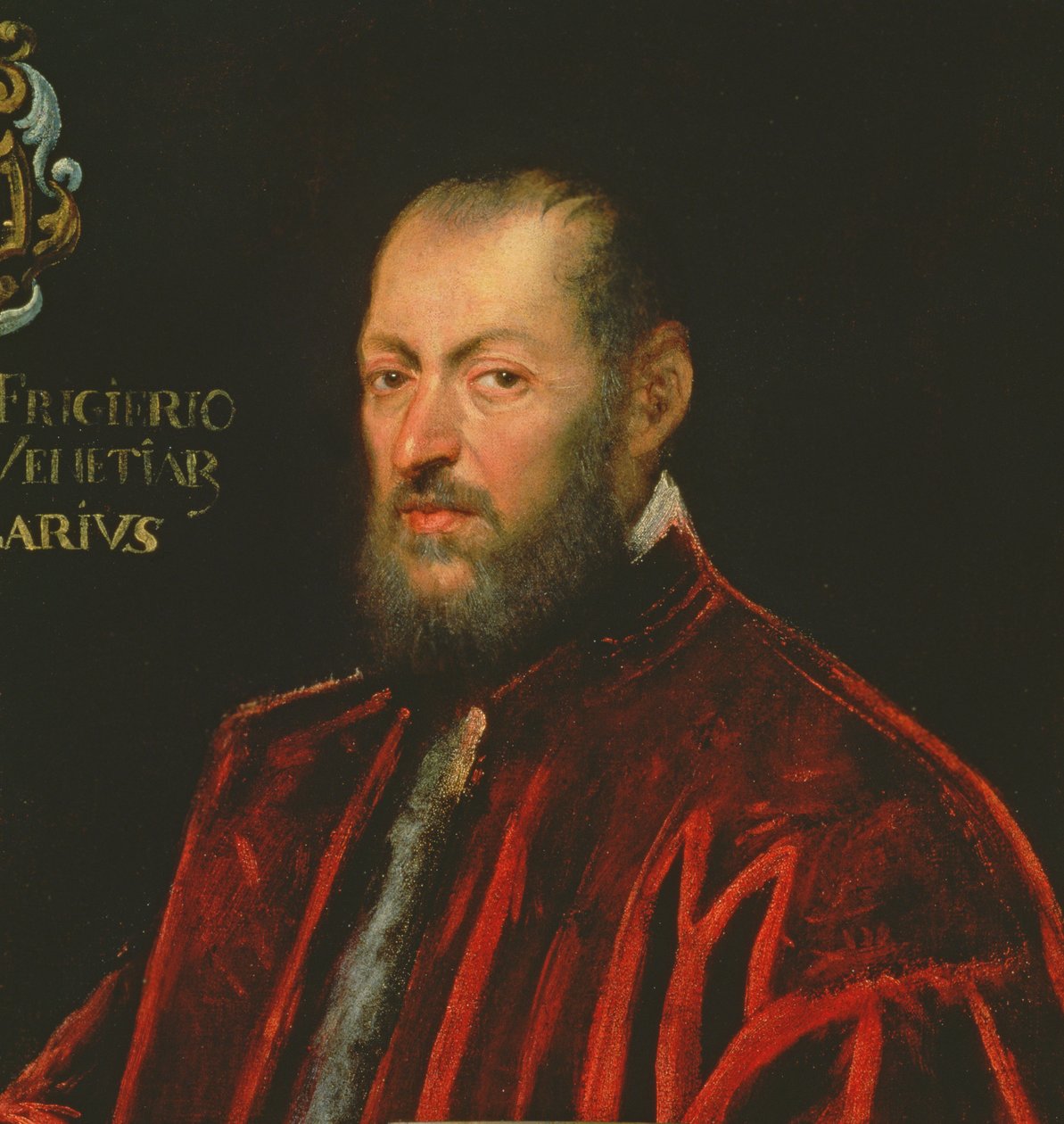 Ritratto di Andrea Frizier, Gran Cancelliere di Venezia da Jacopo Robusti Tintoretto