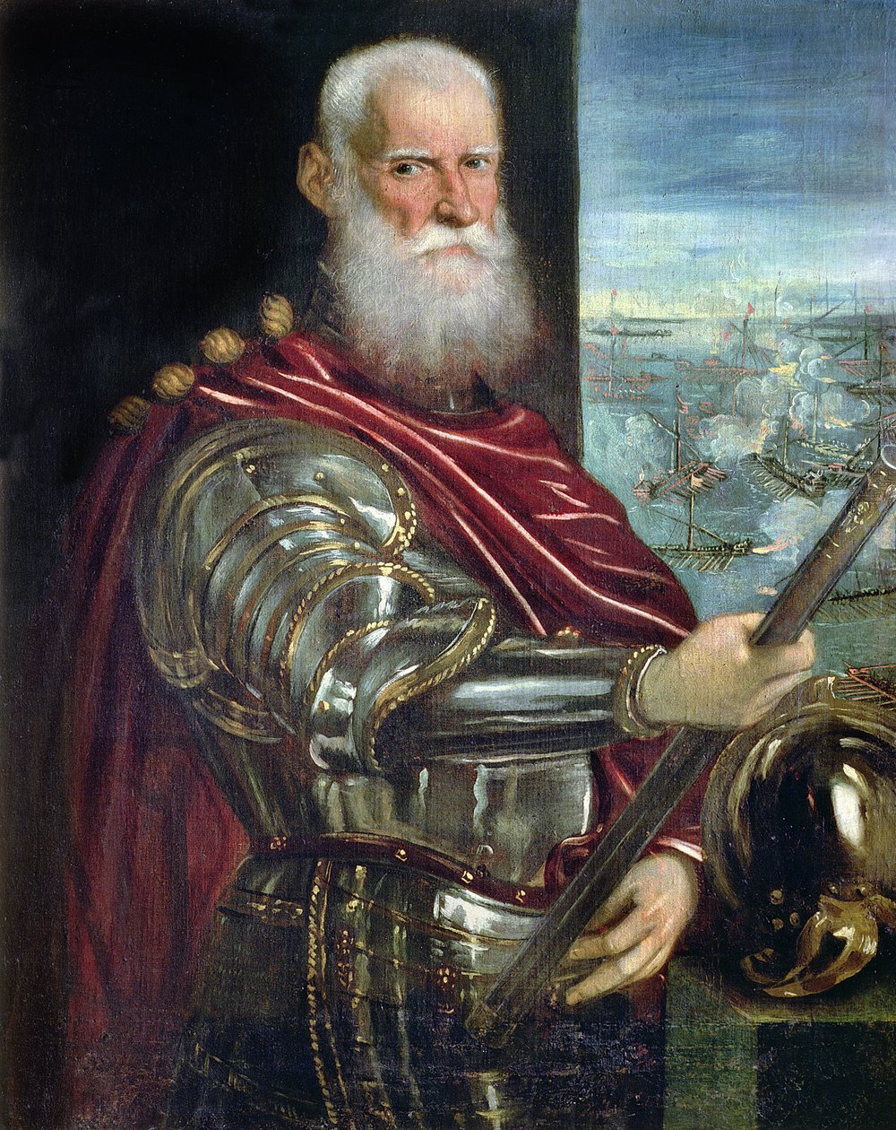 Ritratto di Sebastiano Vernier (m.1578) Comandante in Capo delle forze veneziane nella guerra contro l