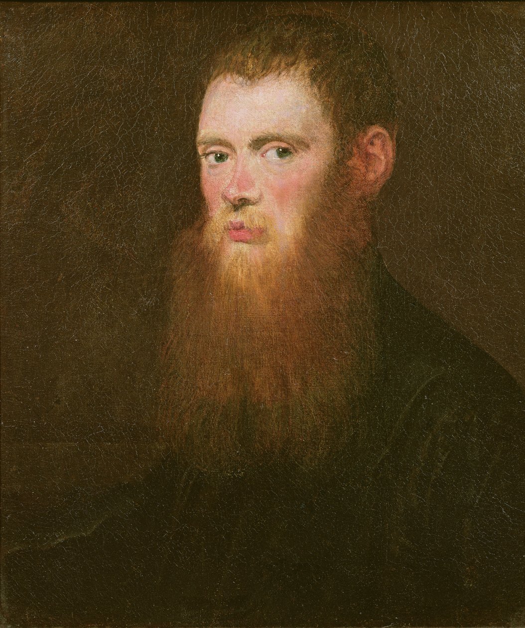 Ritratto di un uomo barbuto, ritenuto Lorenzo Soranzo da Jacopo Robusti Tintoretto