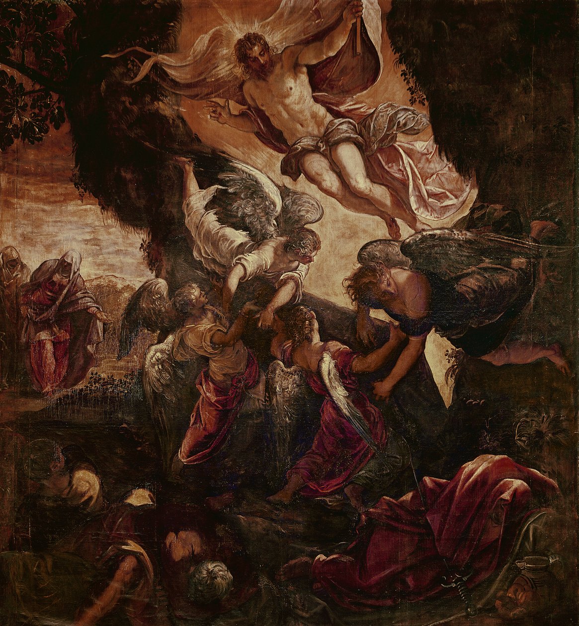 La Resurrezione di Cristo da Jacopo Robusti Tintoretto