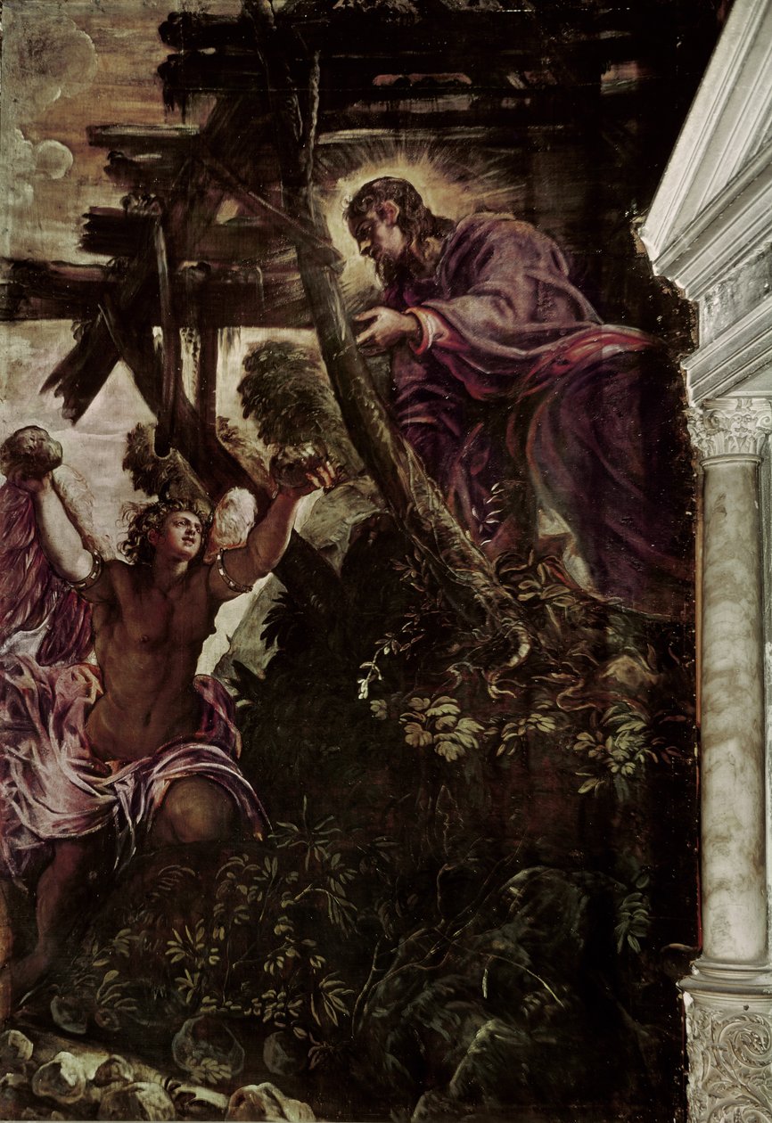 La tentazione di Cristo, c.1575 da Jacopo Robusti Tintoretto