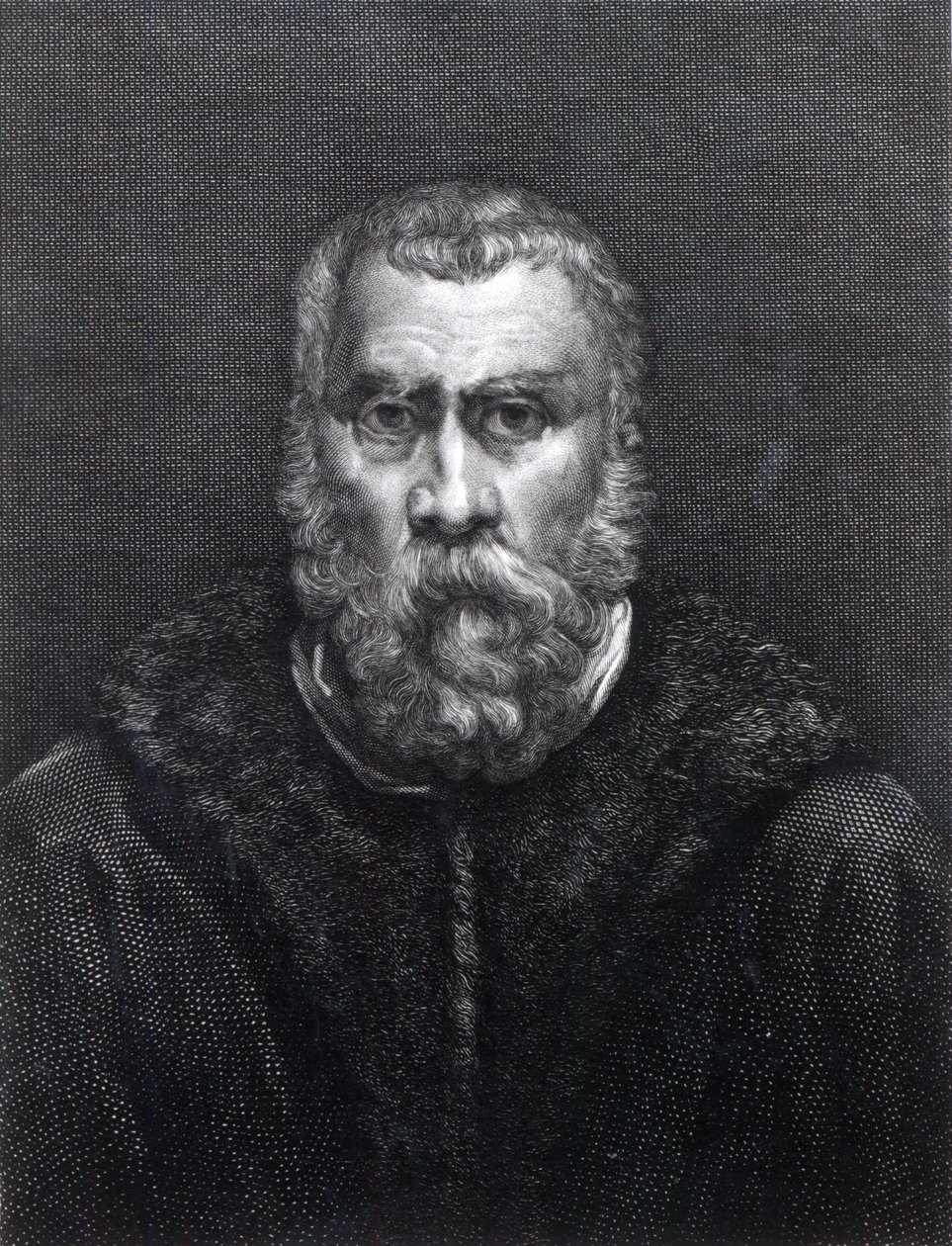 Tintoretto, inciso da Delaistre da Jacopo Robusti Tintoretto