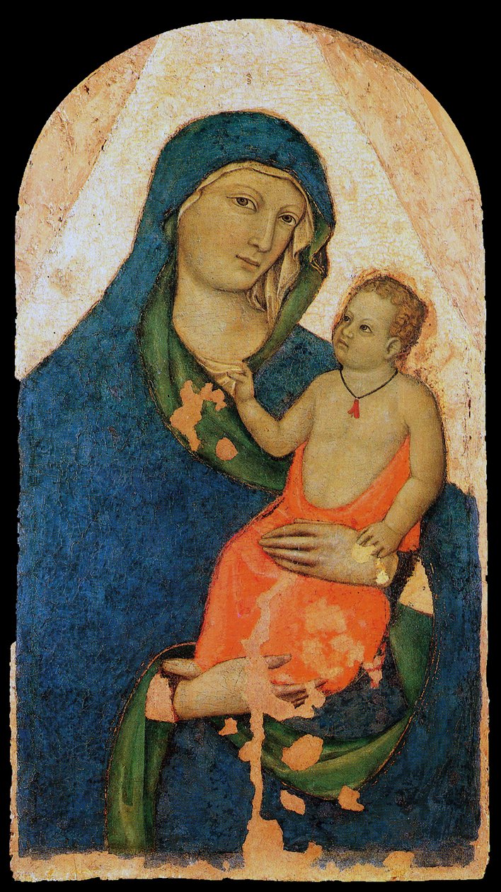 Madonna e bambino da Jacopo del Casentino